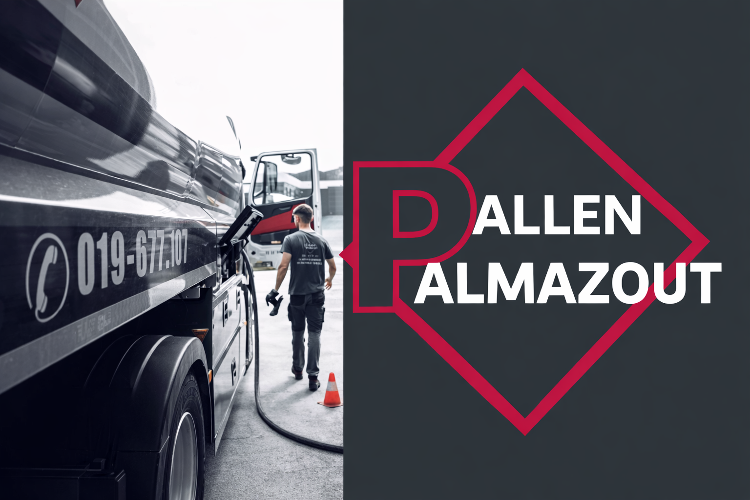 Camion de livraison PALMAZOUT